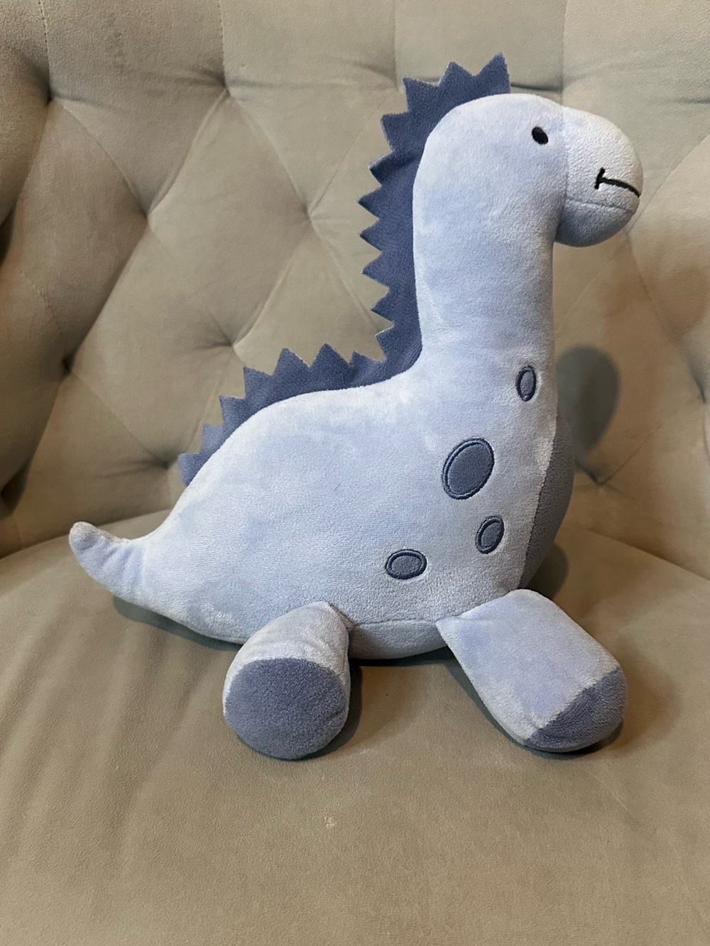Plush Dino Stuffed Animal - Long neck Dinosaur - Picture 4 of 9